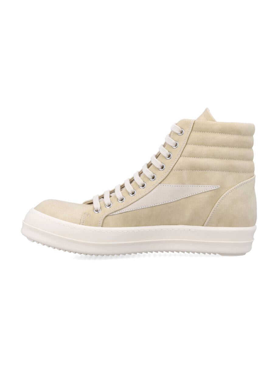 Sneakers Rick Owens Rick Owens Drkshdw Vintage High Sneaks PARCHMENT MILK Barbati (BM 17439405) 3