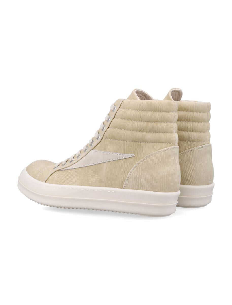 Sneakers Rick Owens Rick Owens Drkshdw Vintage High Sneaks PARCHMENT MILK Barbati (BM 17439405) 4