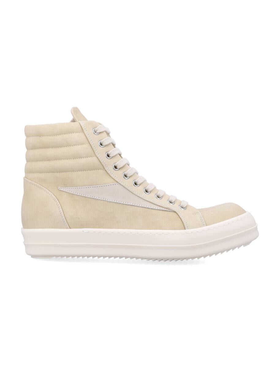 Sneakers Rick Owens Rick Owens Drkshdw Vintage High Sneaks PARCHMENT MILK Barbati (BM 17439405) 1