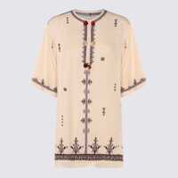 Rochii Isabel Marant Étoile Ecru Mini Dress Femei