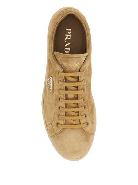 Sneakers Prada Prada Suede Sneakers BROWN Barbati (BM 17439492) 4