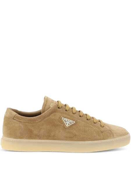 Sneakers Prada Prada Suede Sneakers BROWN Barbati (BM 17439492) 1