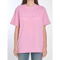 Tricouri Gucci Printed Logo T-Shirt
