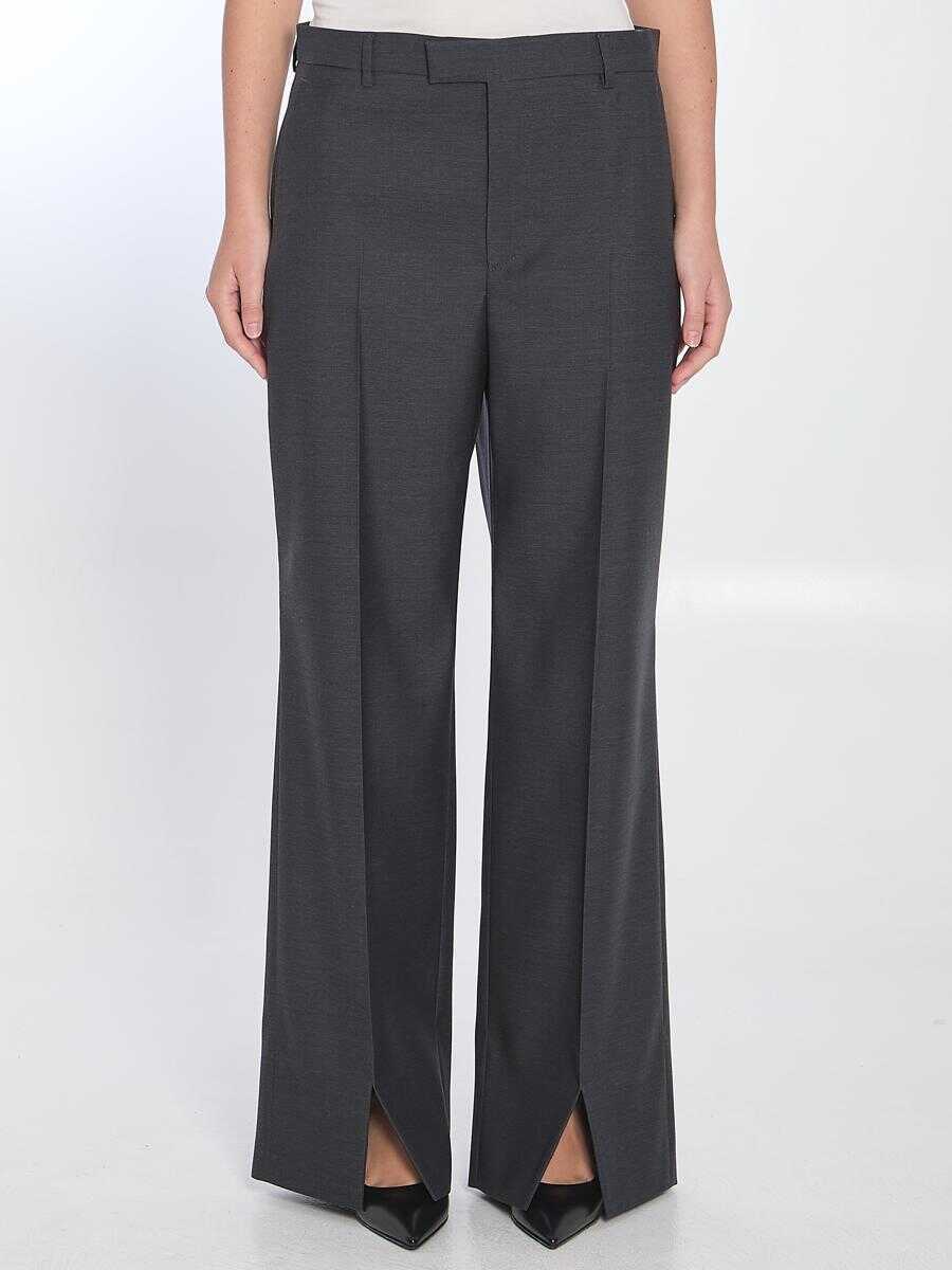 Pantaloni casual Gucci Tailored Trousers GREY Femei (BM 17439876) 1