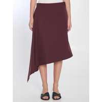 Fuste Tailored Wool Midi Skirt Femei