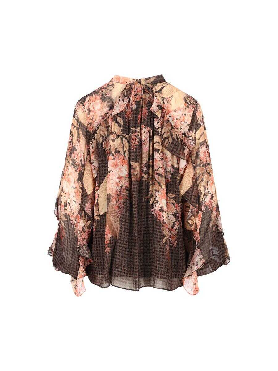 Camasi ZIMMERMANN Zimmermann Shirts BLACK FLORAL Femei (BM 17439999) 2
