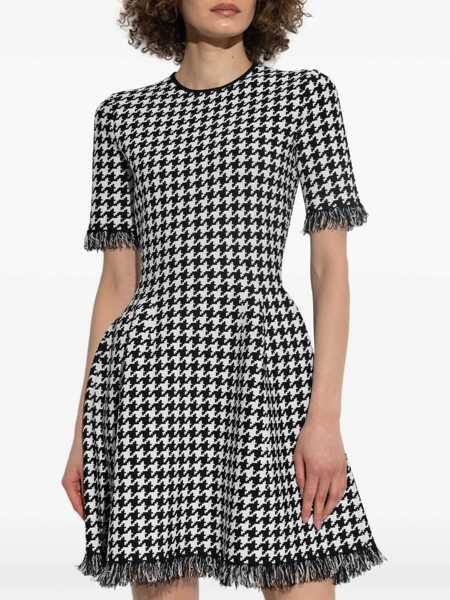 Rochii Alexander McQueen Alexander McQueen Houndstooth Dress Multicolor Femei (BM 17441223) 2