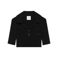 Tricouri Polo Courrèges Polo Crop Femei