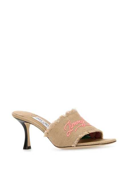 Sandale Jimmy Choo Jimmy Choo Sandals BEIGE O TAN Femei (BM 17441826) 2