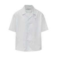 Camasi AMI Paris Short Sleeve Shirt Bell Neck Barbati