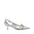 Pinko Pinko Pointy-Toe Slingbacks SILVER