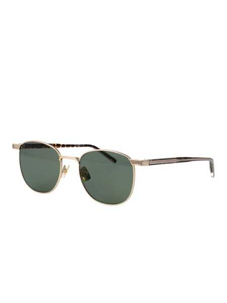 Ochelari de soare Saint Laurent Saint Laurent Eyewear Sunglasses GOLD-CRYSTAL-GREEN Femei (BM 17445711) 2