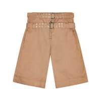 Pantaloni casual Ganni Bonded Belt Shorts Femei