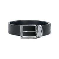 Curele Emporio Armani Black Leather Belt Barbati