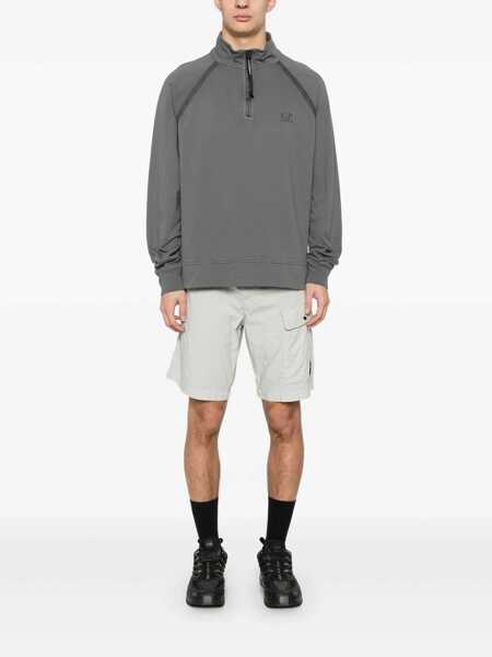 Pantaloni scurti C.P. Company BERMUDA - CARGO Gray Barbati (BM 17446638) 2