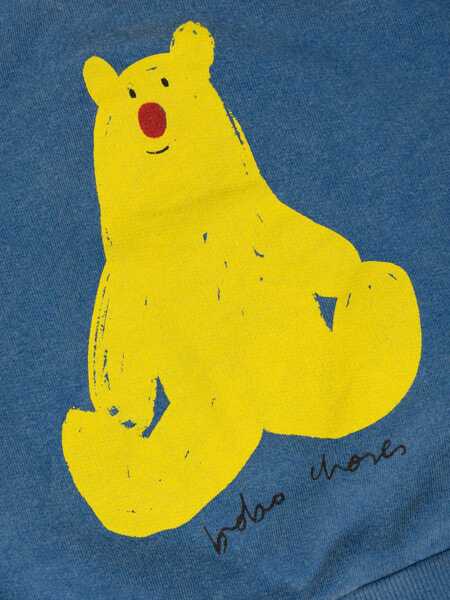 Bluze de trening Bobo Choses Hug Me Bear sweatshirt Blue Fete (BM 17446683) 4