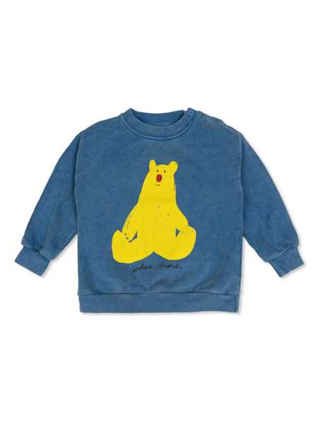 Bluze de trening Bobo Choses Hug Me Bear sweatshirt Blue Fete (BM 17446683) 1