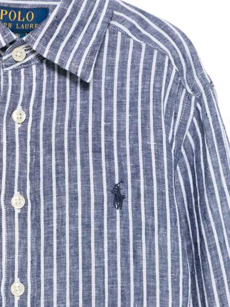 Camasi Ralph Lauren UNIVRSTY SPT-SHIRTS-SPORT SHIRT Blue Baieti (BM 17446836) 3