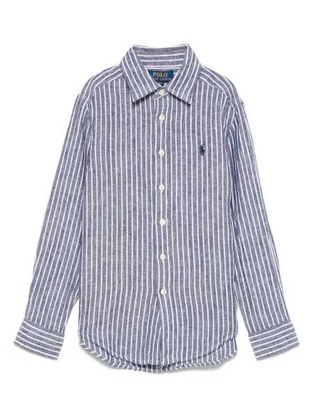 Camasi Ralph Lauren UNIVRSTY SPT-SHIRTS-SPORT SHIRT Blue Baieti (BM 17446836) 1