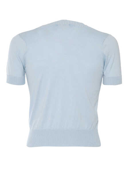 Pulovere Phi Fdl CREWNECK SWEATER SS Light Blue Femei (BM 17446995) 2