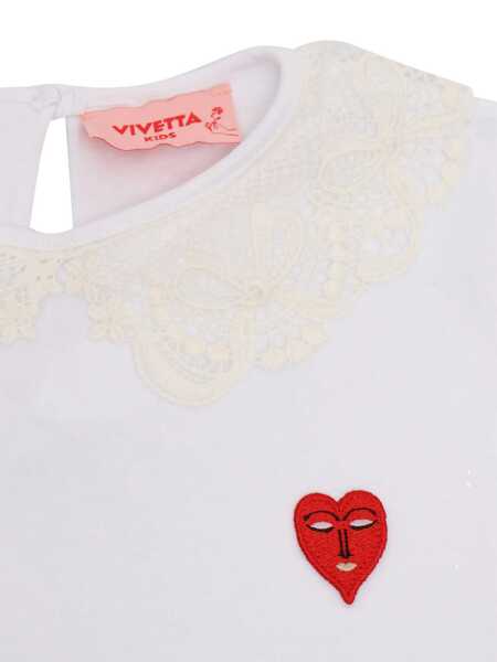 Tricouri Vivetta WHITE T-SHIRT White Fete (BM 17447196) 3