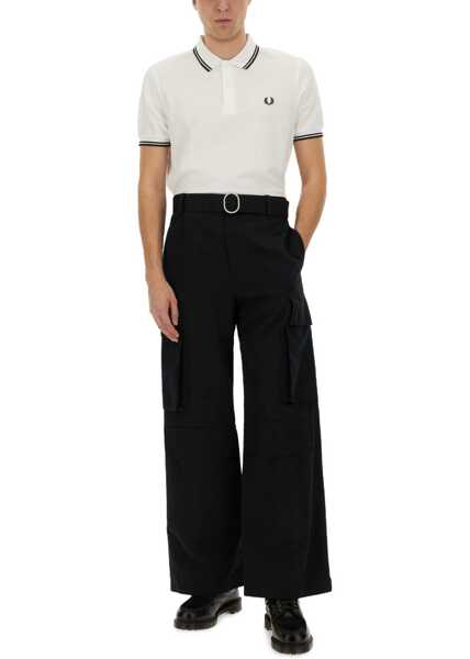 Tricouri Polo Comme des Garons Strong Will Polo Shirt WHITE Barbati (BM 17447398) 2