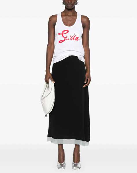 Bluze Stella McCartney Tops With Logo WHITE Femei (BM 17447635) 2