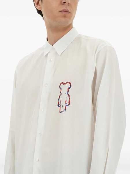 Camasi casual Comme des Garons Poplin Shirt WHITE Barbati (BM 17447719) 3