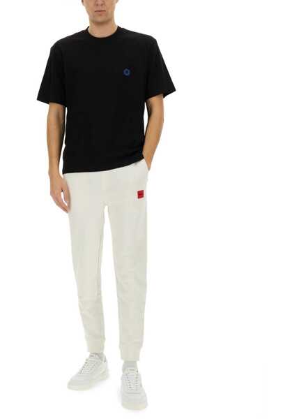 Treninguri Hugo Boss Cotton Jogger Pants WHITE Barbati (BM 17447737) 2