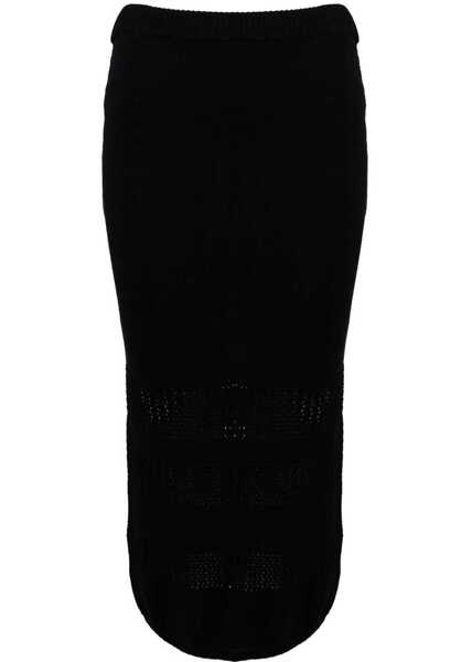 Fuste casual Patrizia Pepe 8G0361/K101 Czarny Femei (BM 17447992) 1