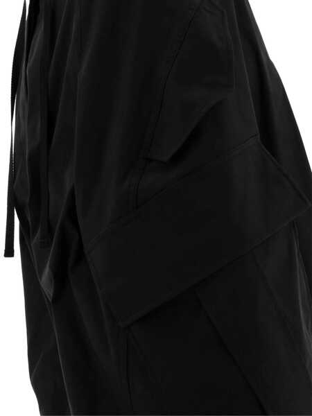 Pantaloni casual Alexander McQueen Oversize cargo trousers Black Femei (BM 17448141) 4