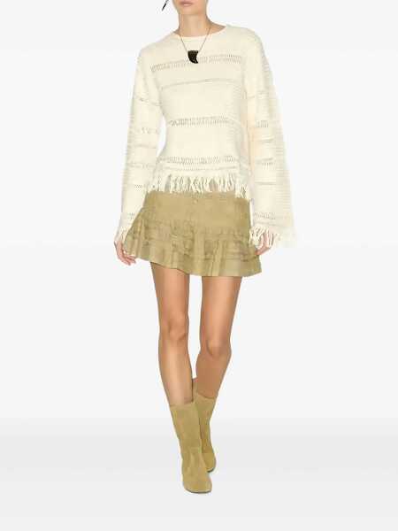 Pulovere Isabel Marant Isabel Marant Azilis Jersey Beige Femei (BM 17450100) 2