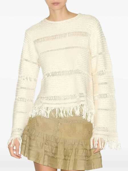 Pulovere Isabel Marant Isabel Marant Azilis Jersey Beige Femei (BM 17450100) 1