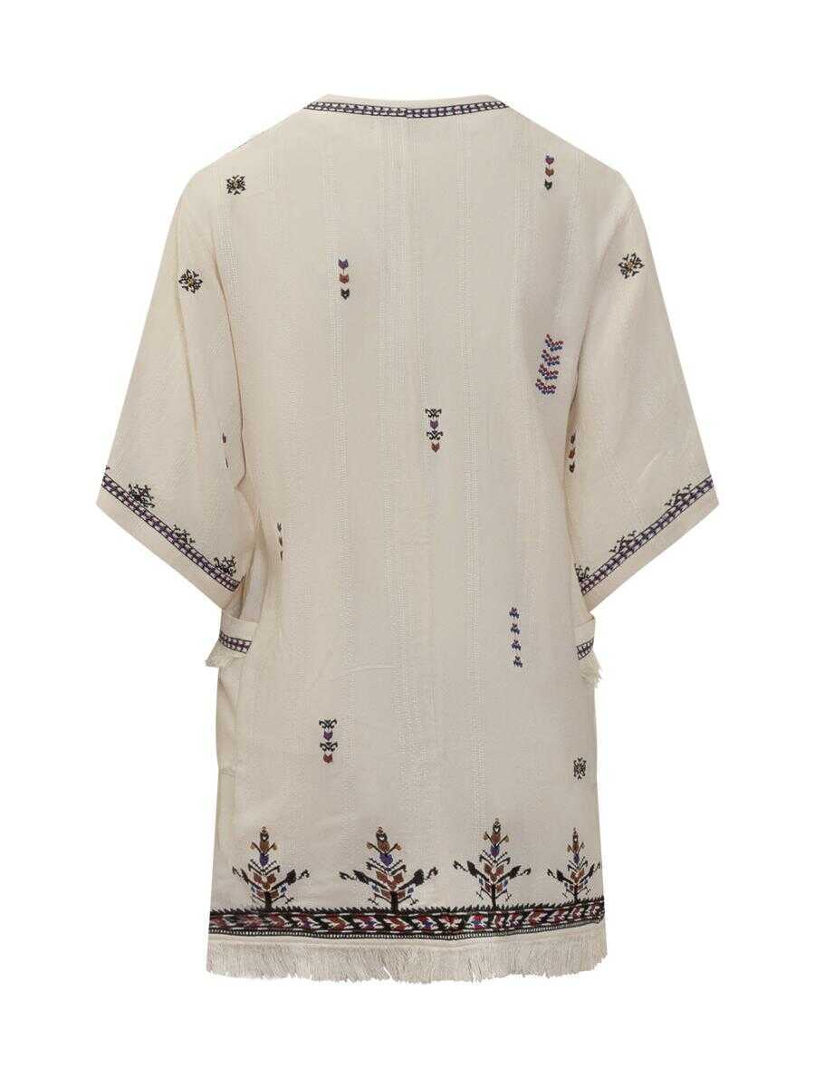 Rochii Isabel Marant Isabel Marant Kressy Dress WHITE Femei (BM 17450106) 2