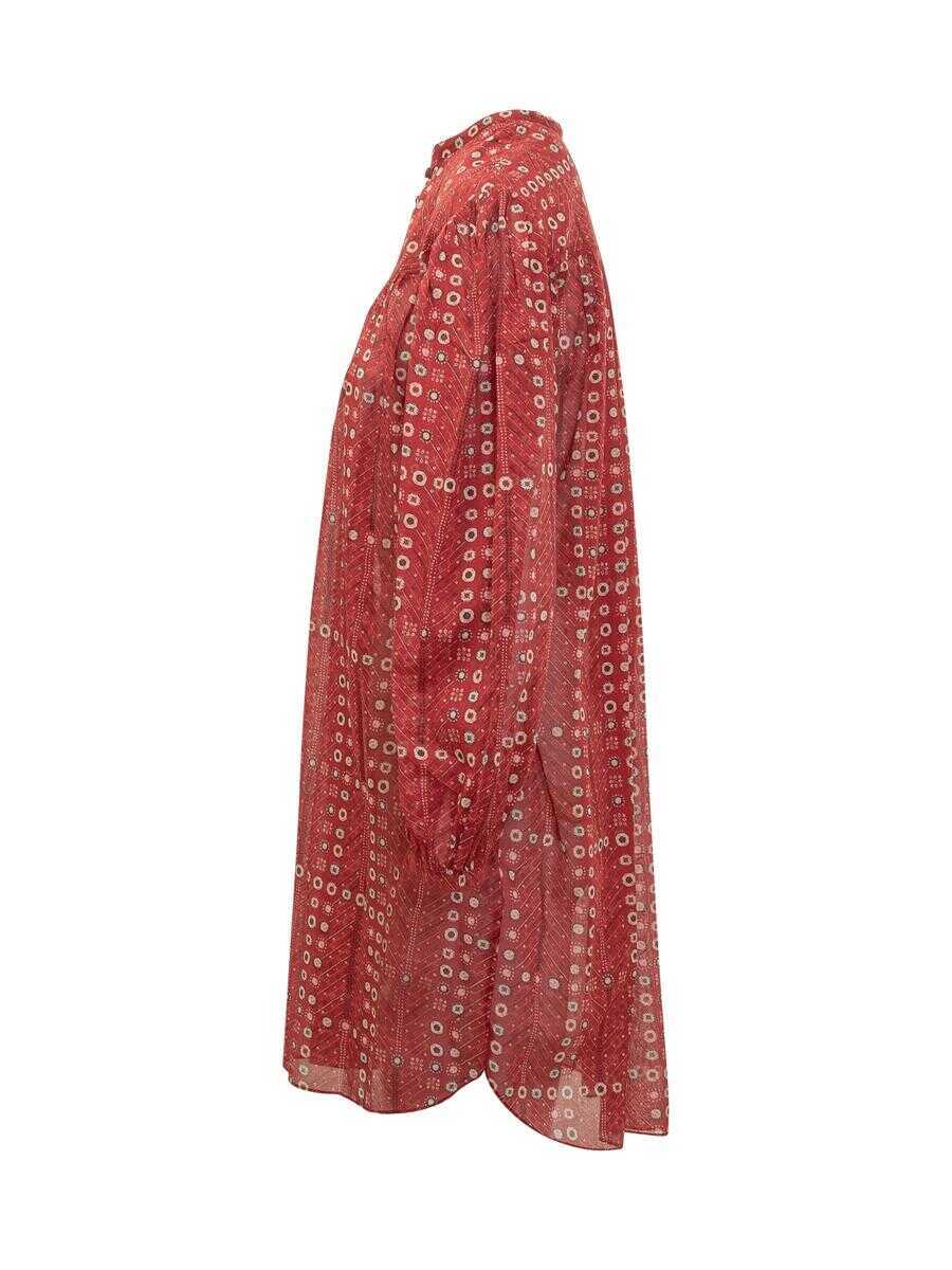 Rochii Isabel Marant Isabel Marant toile Melinda Dress RED Femei (BM 17450124) 3