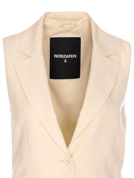 Geci Patrizia Pepe Patrizia Pepe Jackets White Femei (BM 17450244) 3