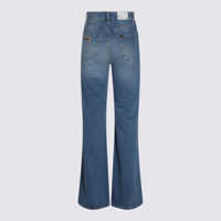 Blugi Lois Jeans Dama - Blugi Lois Jeans Lois Jeans Blue Cotton Denim Jeans SALTWATER STONE Femei (BM 17450322) - B-mall.ro