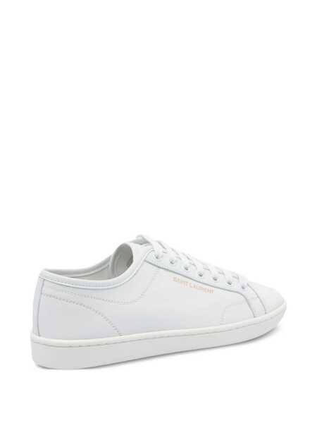 Sneakers Saint Laurent Saint Laurent Gym Leather Sneakers WHITE Femei (BM 17451543) 3