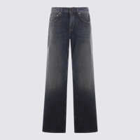 Blugi Balenciaga Dark Blue Cotton Denim Jeans Femei