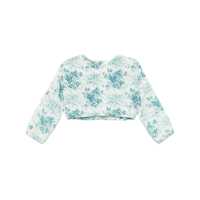 Topuri Antik Batik Cinz Crop Top Clothing Femei