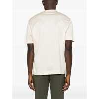 Topuri Emporio Armani pentru Barbati - Topuri Emporio Armani Emporio Armani T-Shirts And Polos ECRU DIS 1 EMB Barbati (BM 17452941) - B-mall.ro