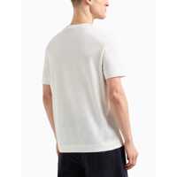 Topuri Emporio Armani pentru Barbati - Topuri Emporio Armani Emporio Armani T-Shirts And Polos SNOW WHITE Barbati (BM 17453034) - B-mall.ro