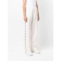 Pantaloni casual Golden Goose Dama - Pantaloni casual Golden Goose Golden Goose Star Logo Band Track Pants WHITE Femei (BM 17453847) - B-mall.ro