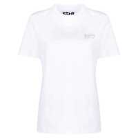 Tricouri Golden Goose Logo Cotton T-Shirt Femei