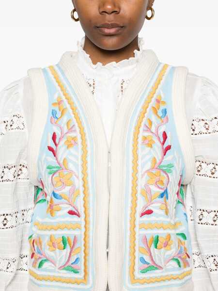 Topuri Antik Batik Antik Batik Hendrix Gilet Clothing BLUE Femei (BM 17453922) 5