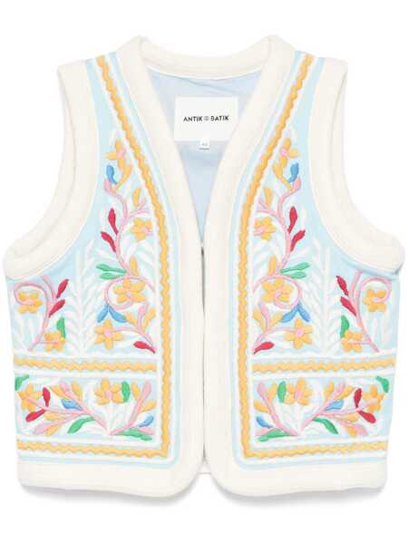 Topuri Antik Batik Antik Batik Hendrix Gilet Clothing BLUE Femei (BM 17453922) 1