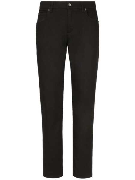 Blugi Dolce & Gabbana Dolce & Gabbana 5-Pocket Jeans Black Barbati (BM 17453934) 1