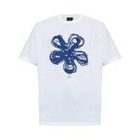 Tricouri Paul Smith White T-Shirt With 'Yukka' Print Barbati