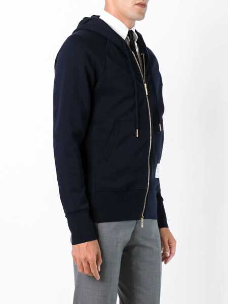 Bluze de trening Thom Browne Thom Browne 4 Bar Hoodie BLUE Barbati (BM 17454852) 3