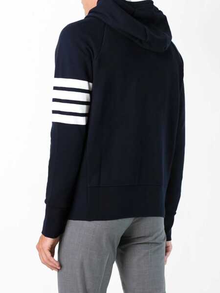 Bluze de trening Thom Browne Thom Browne 4 Bar Hoodie BLUE Barbati (BM 17454852) 4